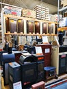 Stoves and doors at Hornbach store, Romania