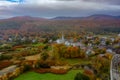 Stowe Community Church - Vermont Royalty Free Stock Photo