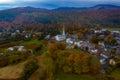 Stowe Community Church - Vermont Royalty Free Stock Photo