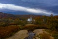 Stowe Community Church - Vermont Royalty Free Stock Photo