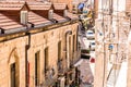 StraÃen und Gassen in der Altstadt von Jerusalem, heilige Stadt fÃ¼r Christen, Juden und Muslime