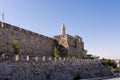 StraÃen und Gassen in der Altstadt von Jerusalem, heilige Stadt fÃ¼r Christen, Juden und Muslime Royalty Free Stock Photo