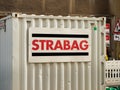 Strabag Logo Sign of the Construction Company Royalty Free Stock Photo