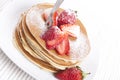 Straberry om Pancakes