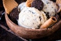 Stracciatella ice cream