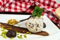 Stracciatella italian icecream