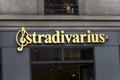 Stradivarius logo on Stradivarius store