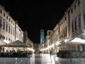 Stradun By Night, Dubrovnik, Croatia