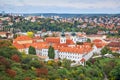 Strahov Monastery in Prague, Czechia Royalty Free Stock Photo