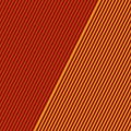 Straight diagonal thin line abstract background. Striped geometric background. Pattern in red and yellow colors.