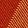 Straight diagonal thin line abstract background. Striped geometric background. Pattern in red and yellow colors.