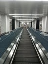 straight escalator Royalty Free Stock Photo
