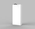 Straight Exhibition Tension Fabric Display Banner Stand Backdrop for trade show advertising stand with LED OR Halogen Light. 3d re