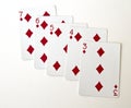 Straight Flush Royalty Free Stock Photo