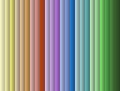 Straight multicolored shapes in a gradient. Full color forms. Gradient palette Royalty Free Stock Photo