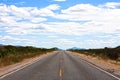 Straight road of ceara Royalty Free Stock Photo