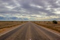 straight road to infinity, the nullarbor dessert of Australia, South Australia, Australia Royalty Free Stock Photo