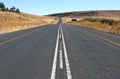 Straight Rural Asphalt Road in Orange Free State,