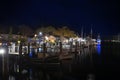Straight Wharf Harbor Night Nantucket Island