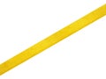 Straight yellow ribbon