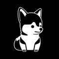 Shiba - high quality vector logo - vector illustration ideal for t-shirt graphic