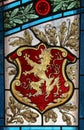 Strained-glass Window - Lion Banner Sigil