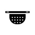 Strainer icon vector isolated on white background, Strainer sign , food symbols