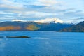 Cruising the Strait of Magellan in Chile