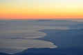 Crossing Timeless Waters: Discovering the Majesty of the Strait of Messina Royalty Free Stock Photo