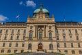 Strakova akademie in Prague, seat of the Government of the Czech Republ Royalty Free Stock Photo