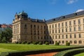 Strakova akademie in Prague, seat of the Government of the Czech Republ Royalty Free Stock Photo