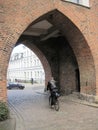 A biker. Stralsund. Hidden authentic Germany