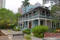 Stranahan House in Fort Lauderdale downtown, Florida Royalty Free Stock Photo