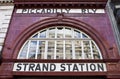 Strand / Aldwych Station Royalty Free Stock Photo