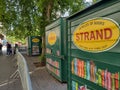 Strand Book Kiosk, Famous New York City Bookseller, NYC, NY, USA