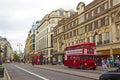 View of the Strand street London United Kingdom Royalty Free Stock Photo