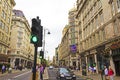 View of Strand street London United Kingdom Royalty Free Stock Photo