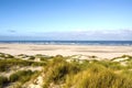 Strand op Vlieland, Beach at Vlieland Royalty Free Stock Photo