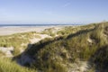 Strand op Vlieland, Beach at Vlieland Royalty Free Stock Photo