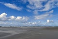 Strand op Vlieland, Beach at Vlieland Royalty Free Stock Photo