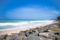 Strand am Ozean von  Sri Lankas Royalty Free Stock Photo