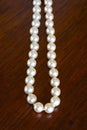 Strand of pearls Royalty Free Stock Photo