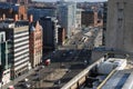 The Strand running along the waterfront in Liverpool, UK