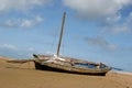 Stranded Boat Royalty Free Stock Photo