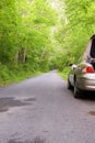 Stranded Car Royalty Free Stock Photo