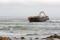 Stranded Ship Royalty Free Stock Photo