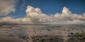 Strandhill beach panoramic view