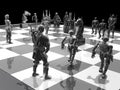 Strange chess-board