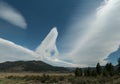 Unusual cloud formations, Sierra Valley