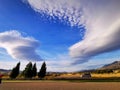 Strange clouds near Salt Lake City, USA